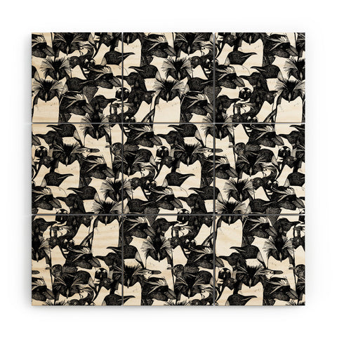 Sharon Turner just penguins Wood Wall Mural