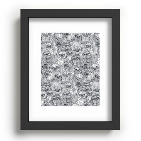 Sharon Turner just sloths Recessed Framing Rectangle