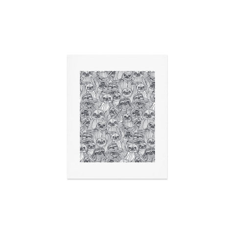 Sharon Turner just sloths Art Print