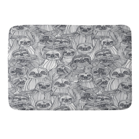 Sharon Turner just sloths Memory Foam Bath Mat