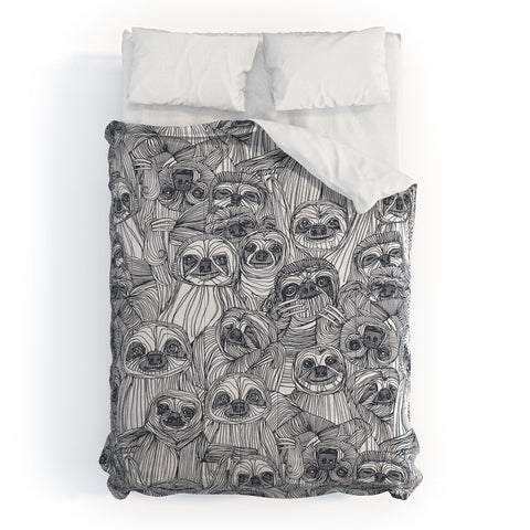 Sharon Turner just sloths Comforter