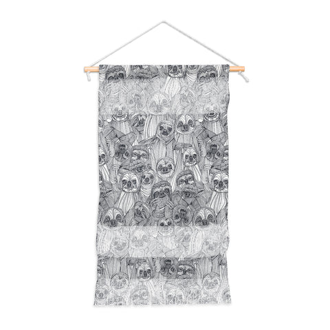 Sharon Turner just sloths Wall Hanging Portrait