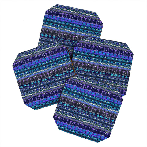 Sharon Turner Kilim Castellations Coaster Set