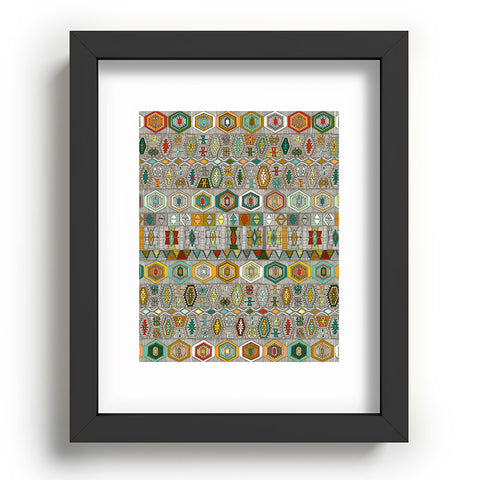 Sharon Turner kilim pas Recessed Framing Rectangle