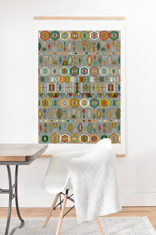 Sharon Turner kilim pas Art Print And Hanger