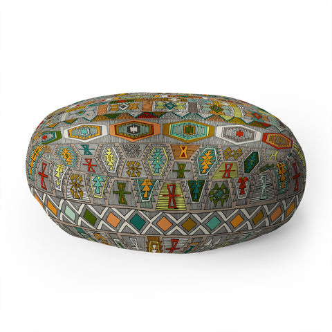 Sharon Turner kilim pas Floor Pillow Round