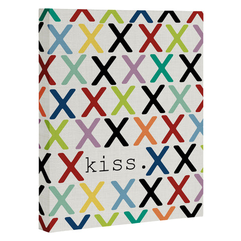 Sharon Turner Kiss Art Canvas