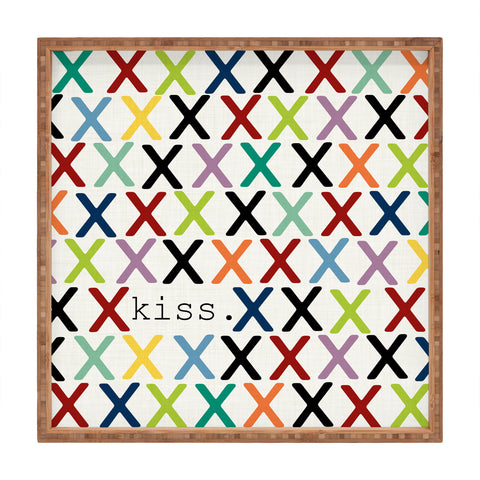 Sharon Turner Kiss Square Tray