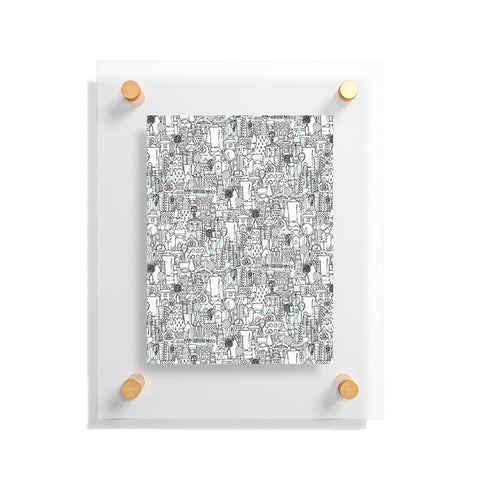 Sharon Turner Kitchen Town Floating Acrylic Print