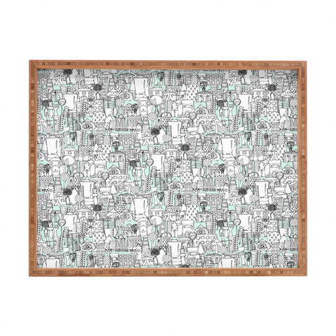 Sharon Turner Kitchen Town Rectangular Tray