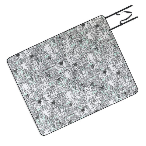 Sharon Turner Kitchen Town Picnic Blanket