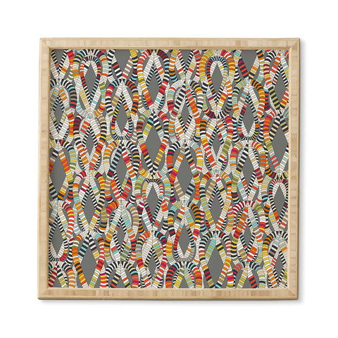 Sharon Turner knot drop Framed Wall Art