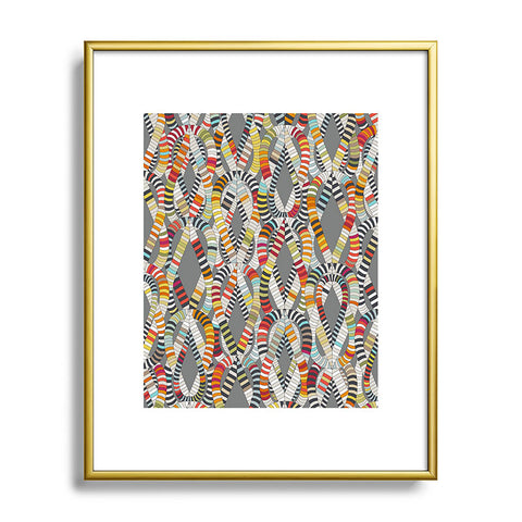 Sharon Turner knot drop Metal Framed Art Print