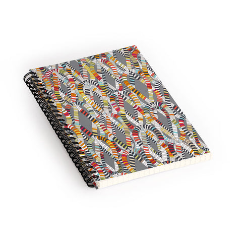 Sharon Turner knot drop Spiral Notebook