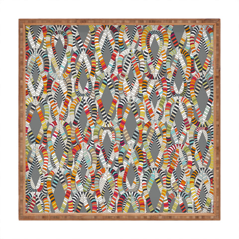 Sharon Turner knot drop Square Tray