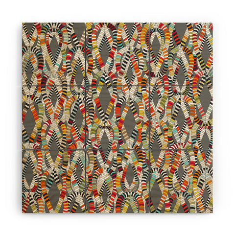 Sharon Turner knot drop Wood Wall Mural