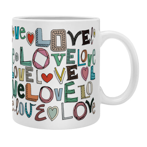 Sharon Turner l o v e LOVE Coffee Mug