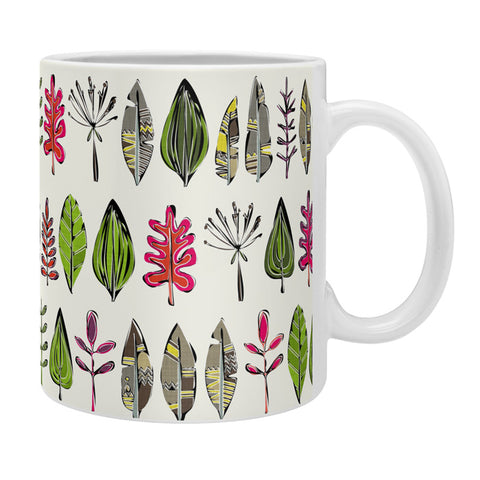 Sharon Turner Leaves And Feathers Coffee Mug