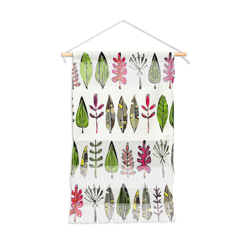 Sharon Turner Leaves And Feathers Wall Hanging Portrait