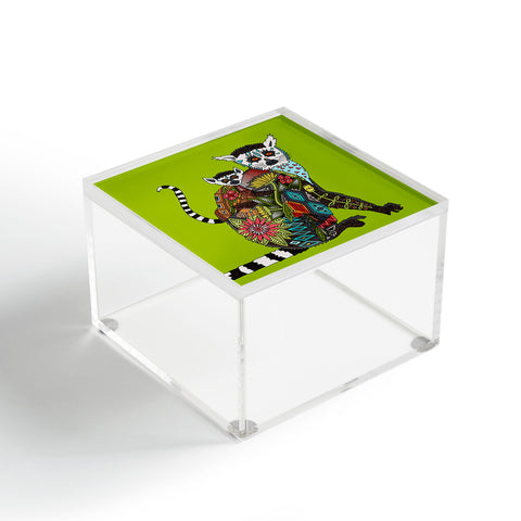 Sharon Turner Lemur Love Lime Acrylic Box