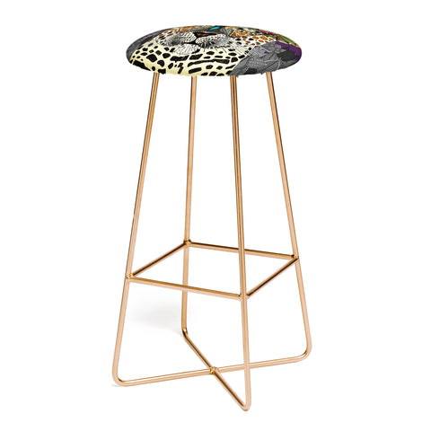 Sharon Turner Leopard Queen Bar Stool