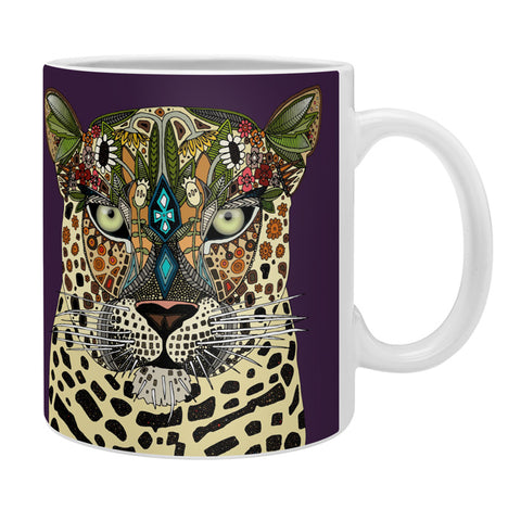 Sharon Turner Leopard Queen Coffee Mug