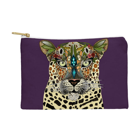 Sharon Turner Leopard Queen Pouch