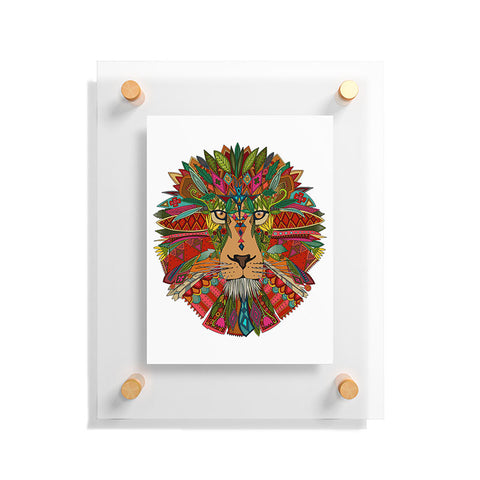 Sharon Turner lion Floating Acrylic Print