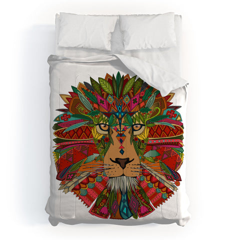 Sharon Turner lion Comforter