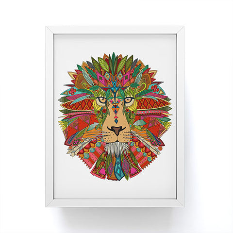 Sharon Turner lion Framed Mini Art Print