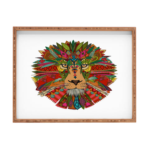 Sharon Turner lion Rectangular Tray