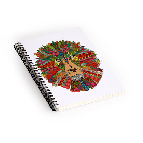 Sharon Turner lion Spiral Notebook