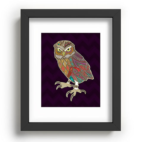 Sharon Turner Little Brother Owl Recessed Framing Rectangle