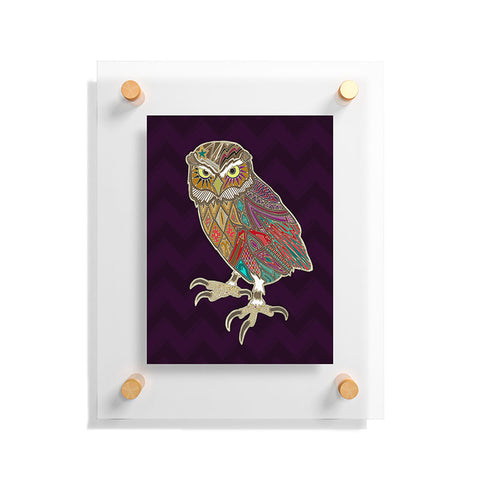 Sharon Turner Little Brother Owl Floating Acrylic Print