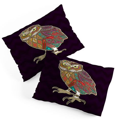 Sharon Turner Little Brother Owl Pillow Shams