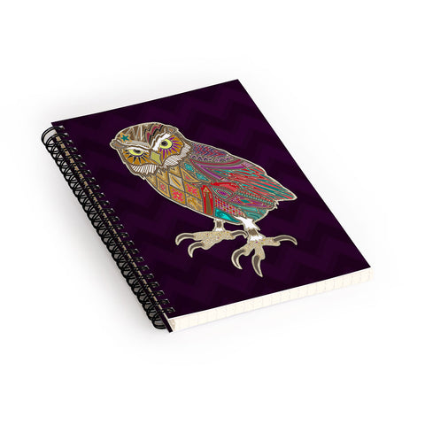 Sharon Turner Little Brother Owl Spiral Notebook