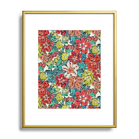 Sharon Turner Lomasi Metal Framed Art Print