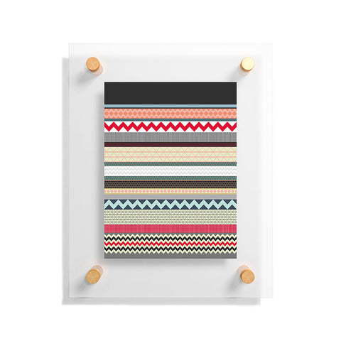 Sharon Turner London Beauty Stripe Floating Acrylic Print
