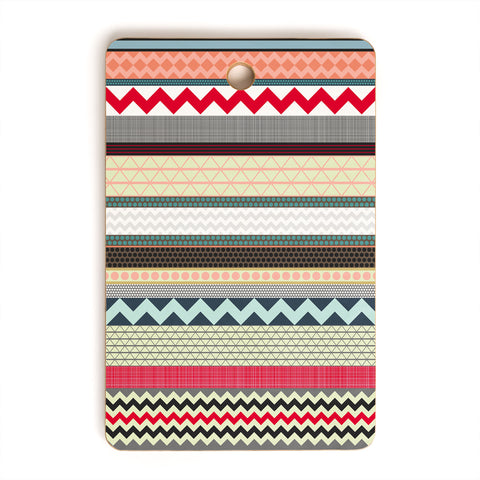 Sharon Turner London Beauty Stripe Cutting Board Rectangle