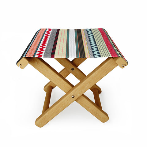 Sharon Turner London Beauty Stripe Folding Stool