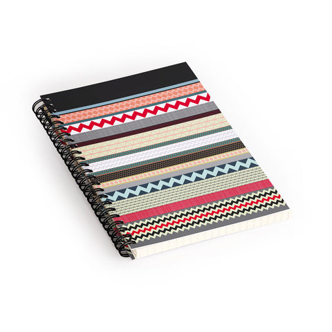 Sharon Turner London Beauty Stripe Spiral Notebook