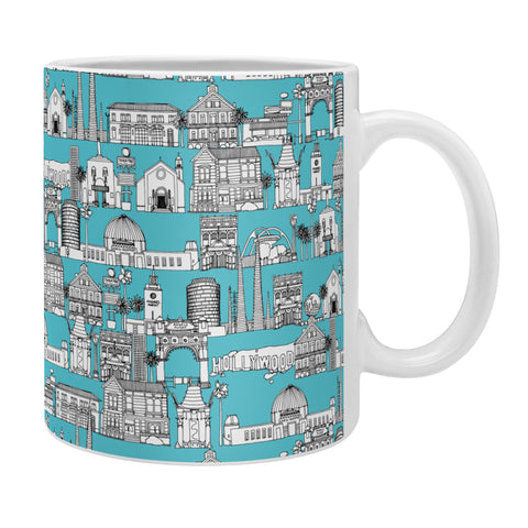 Sharon Turner Los Angeles Blue Coffee Mug