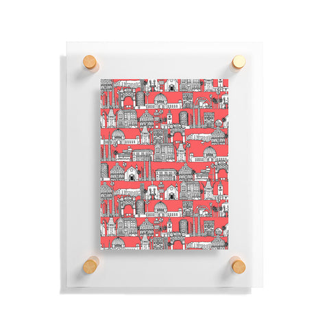 Sharon Turner Los Angeles Coral Floating Acrylic Print