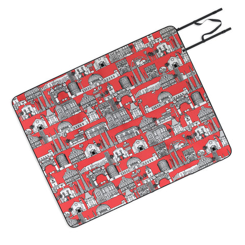 Sharon Turner Los Angeles Coral Picnic Blanket