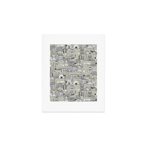 Sharon Turner Los Angeles Linen Art Print