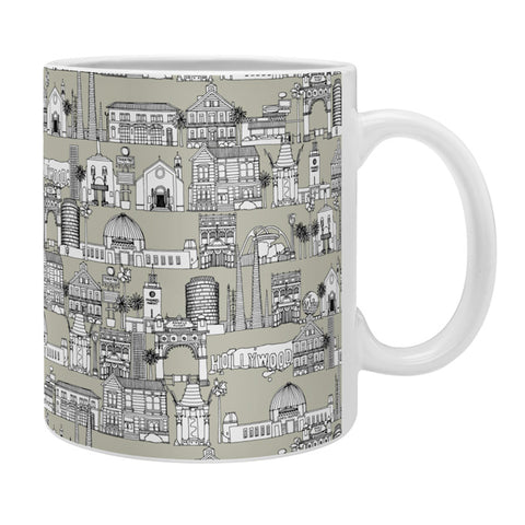 Sharon Turner Los Angeles Linen Coffee Mug