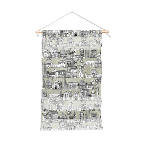 Sharon Turner Los Angeles Linen Wall Hanging Portrait