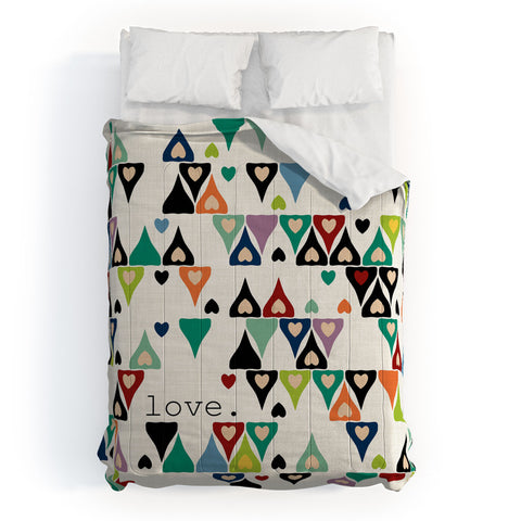 Sharon Turner Love 3 Comforter