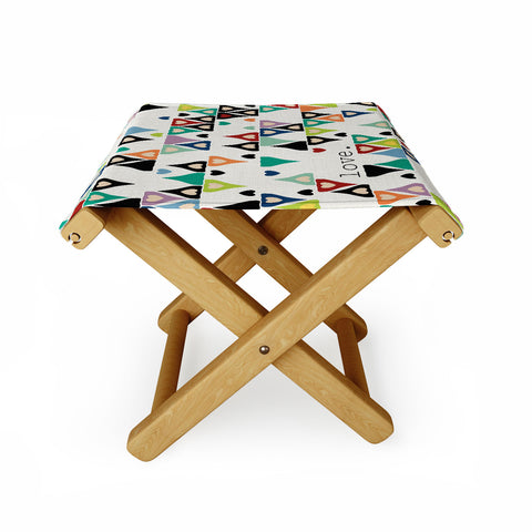 Sharon Turner Love 3 Folding Stool