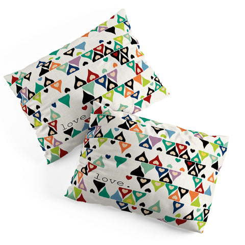 Sharon Turner Love 3 Pillow Shams